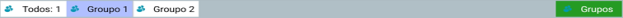 NetSupport School Tutor Console Group bar showing All tab, two Table tabs and a Groups button.